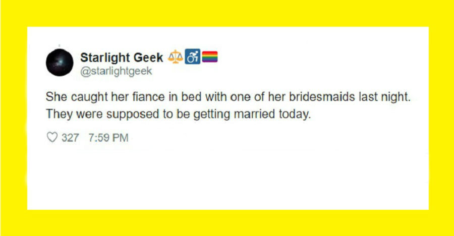 Woman Has The Best Response After Catching Her Fiance In Bed With Her Bridesmaid