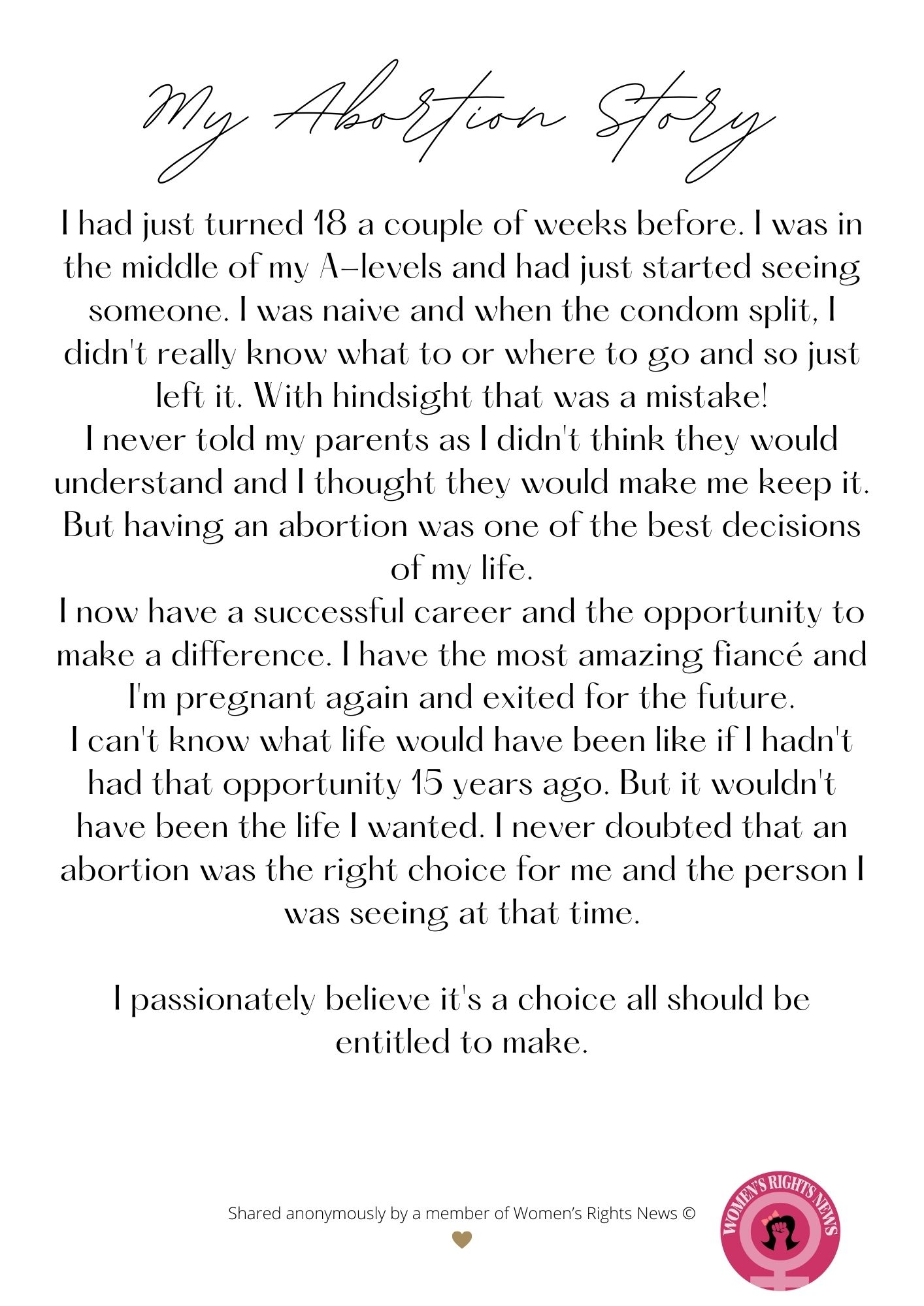My Abortion Story #11