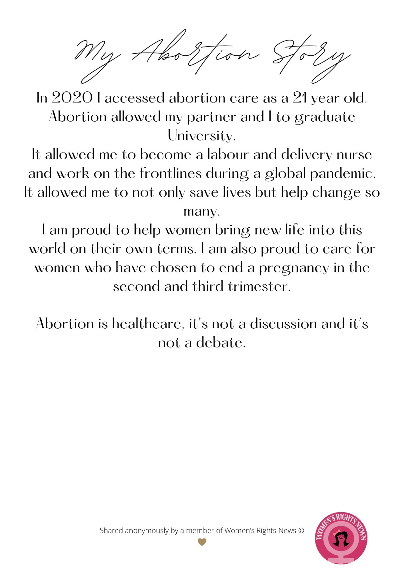 My Abortion Story #17