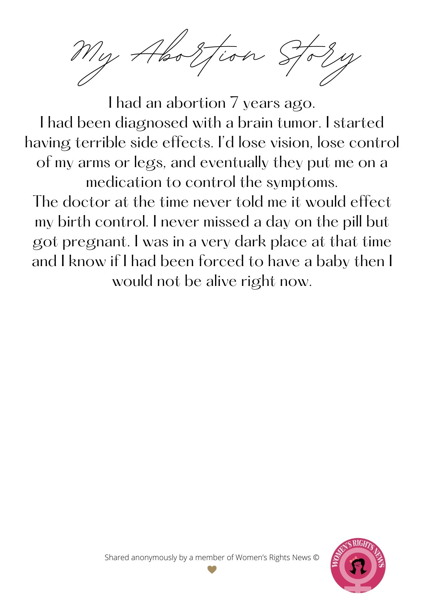 # My Abortion Story 23