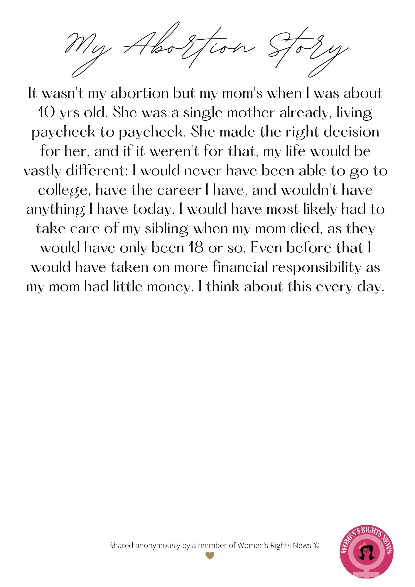 My Abortion Story #6